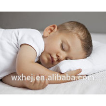 Atacado 100% algodão Branco branco Microfibra confortável travesseiro de crianças